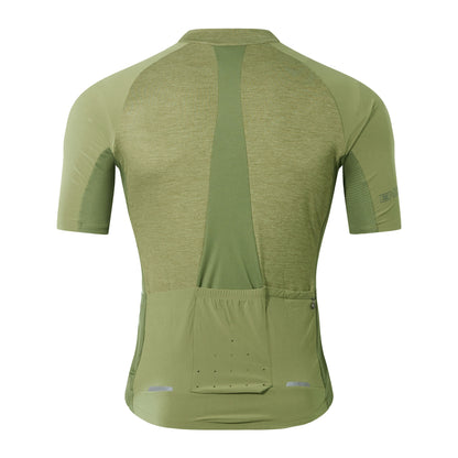Maillot ENDURA GV500 REIVER Maniche Corte Kaki