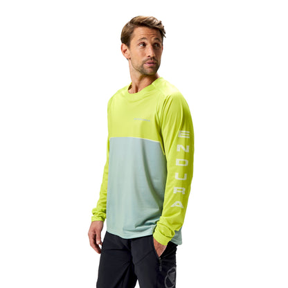 Maglia ENDURA CORE PRINTED Maniche Lunghe Verde