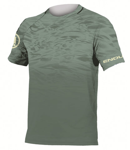 Maglia ENDURA MARBLE LTD PRINTED Maniche Corte Verde 2025