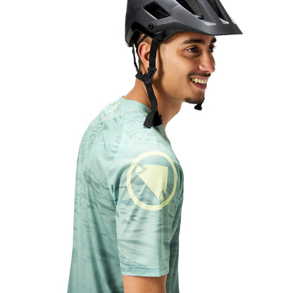 Maglia ENDURA MARBLE LTD PRINTED Maniche Corte Verde 2025