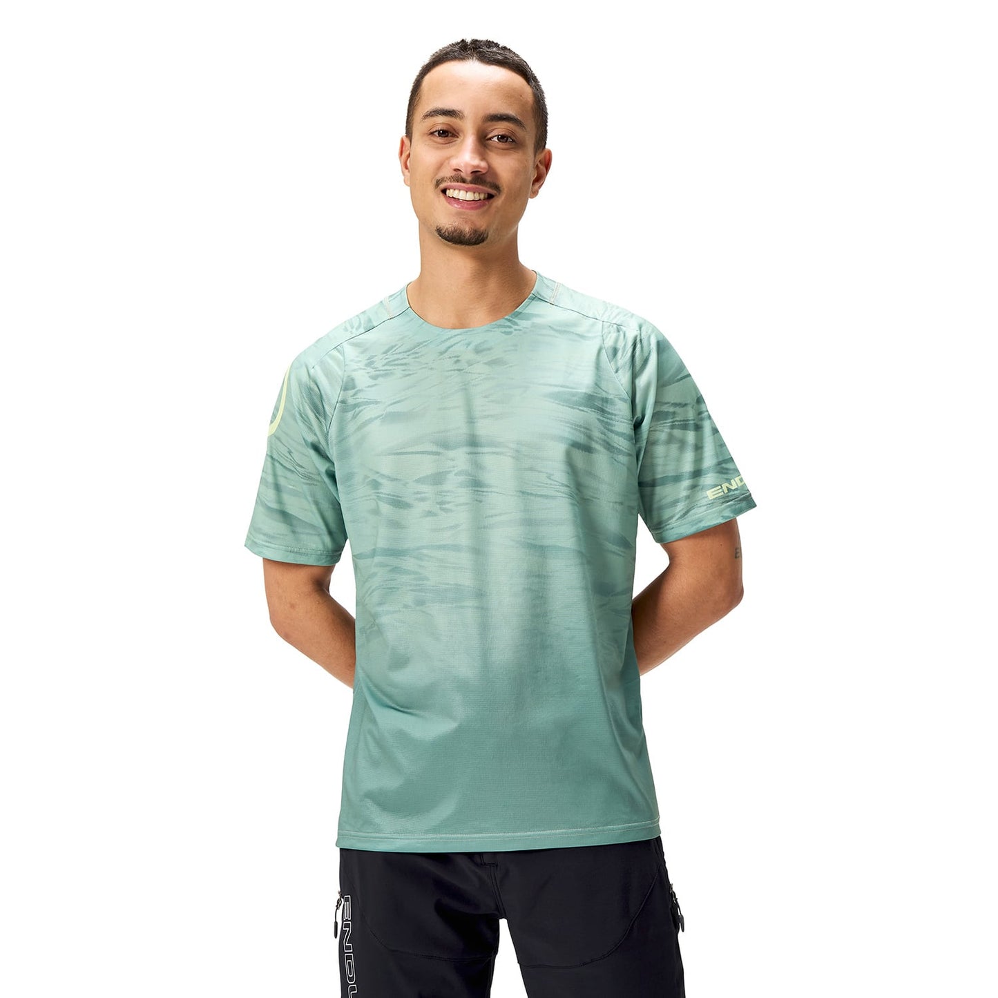 ENDURA MARBLE LTD Maglia a maniche corte stampata Verde 2025