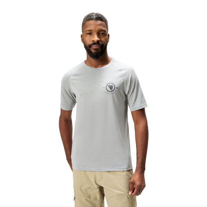 Maglia ENDURA LOOP Maniche Corte Grigio