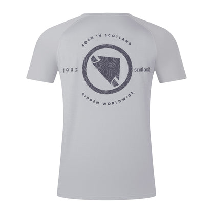 Maglia ENDURA LOOP Maniche Corte Grigio
