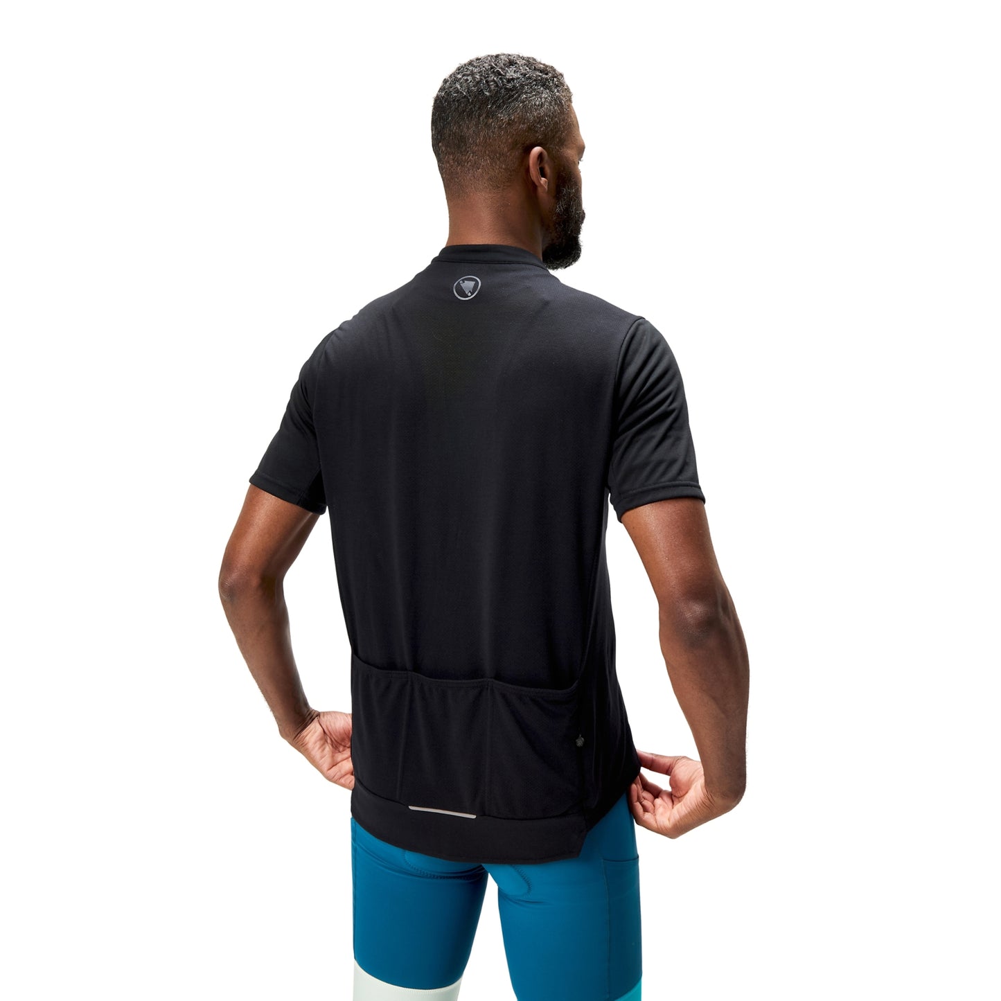 ENDURA LOOP ZIPPED Maglia a maniche corte nera