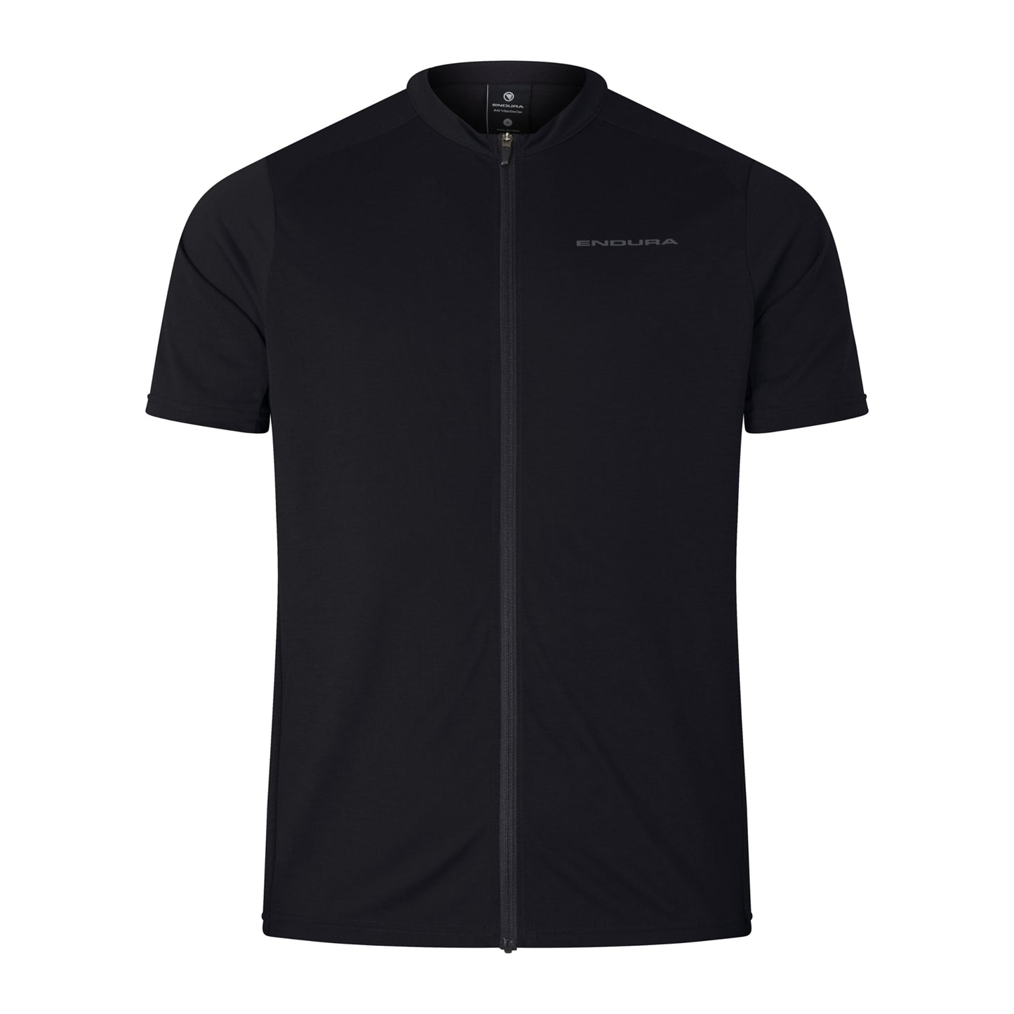 ENDURA LOOP ZIPPED Maglia a maniche corte nera