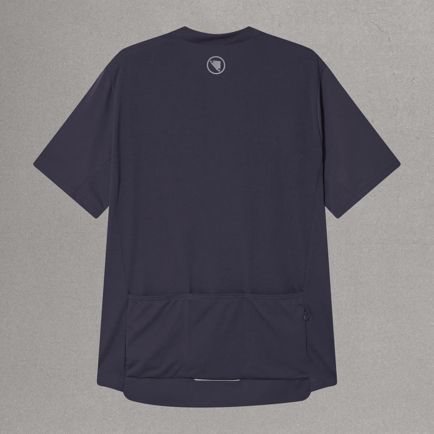 ENDURA LOOP ZIPPED Maglia a maniche corte in carbonio Grigio