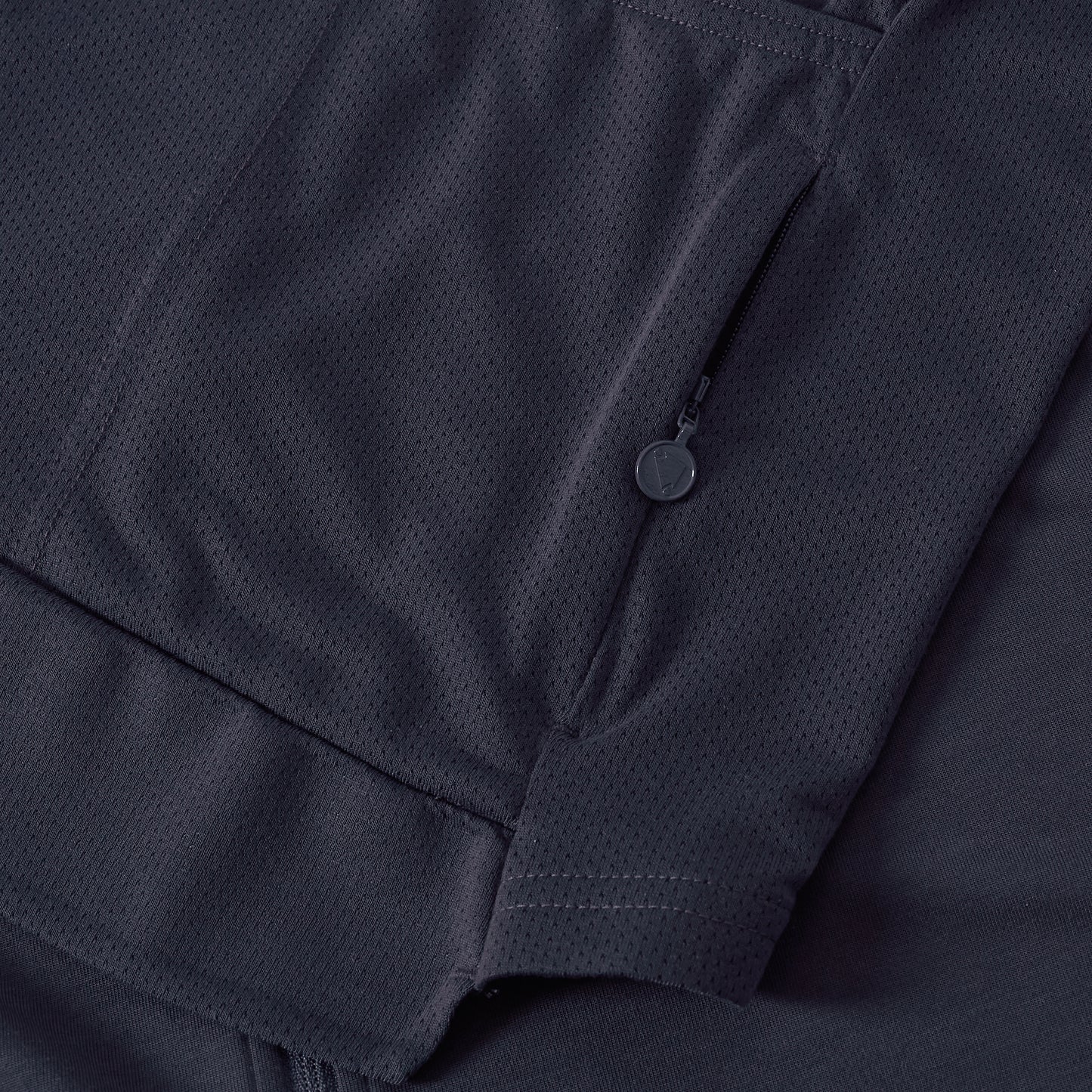 ENDURA LOOP ZIPPED Maglia a maniche corte in carbonio Grigio