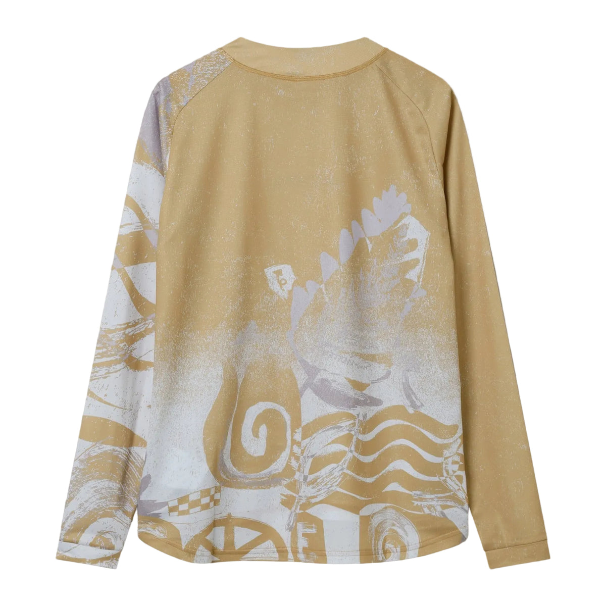 Maglia ENDURA SINGLETRACK PRINT Maniche Lunghe Sand