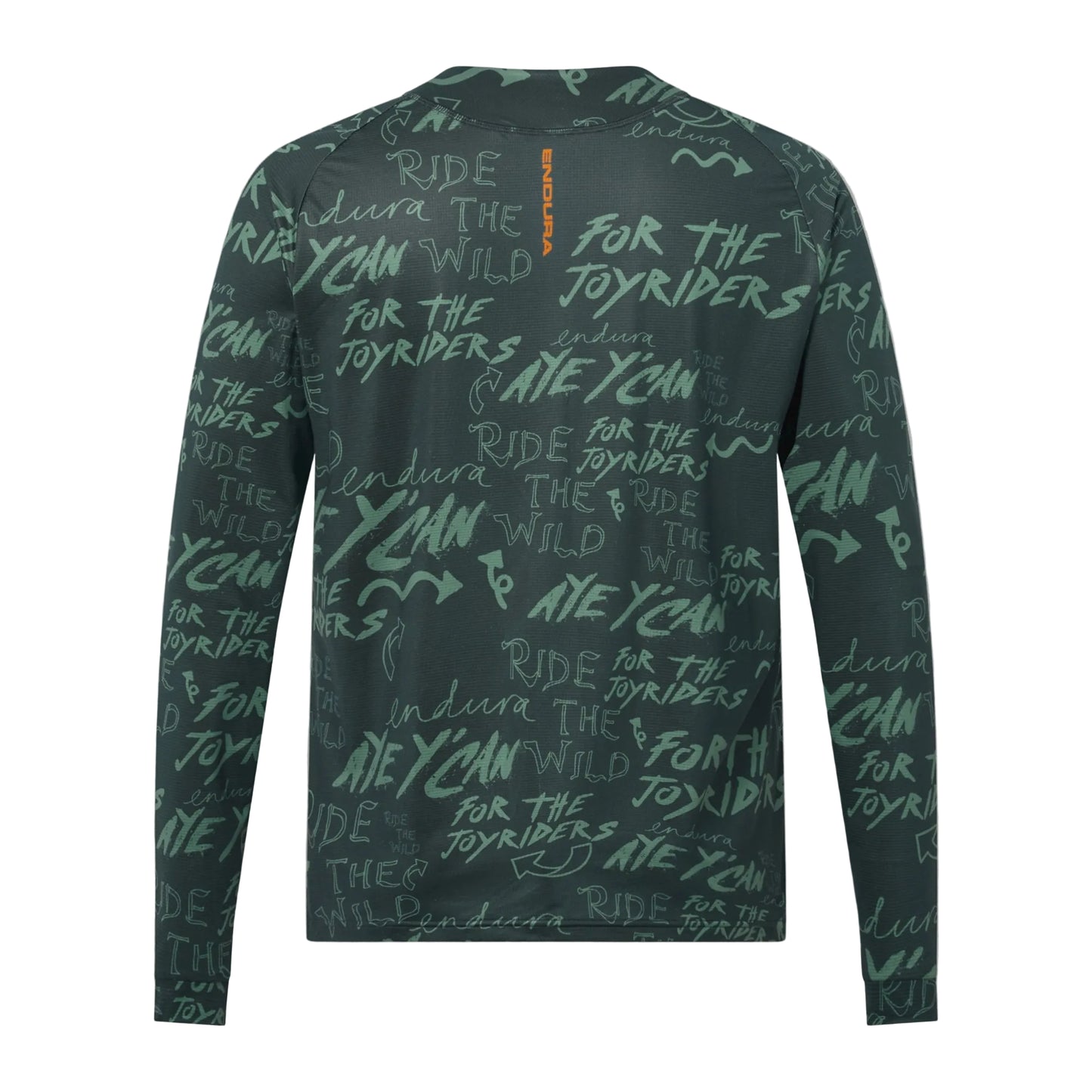 ENDURA SINGLETRACK PRINT Manica lunga Grigio carbonio Fascia