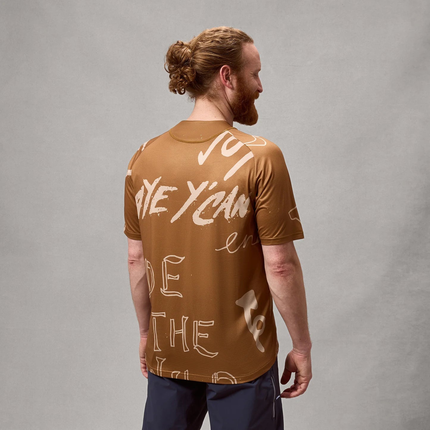 Maglia ENDURA SINGLETRACK PRINT Bronzo