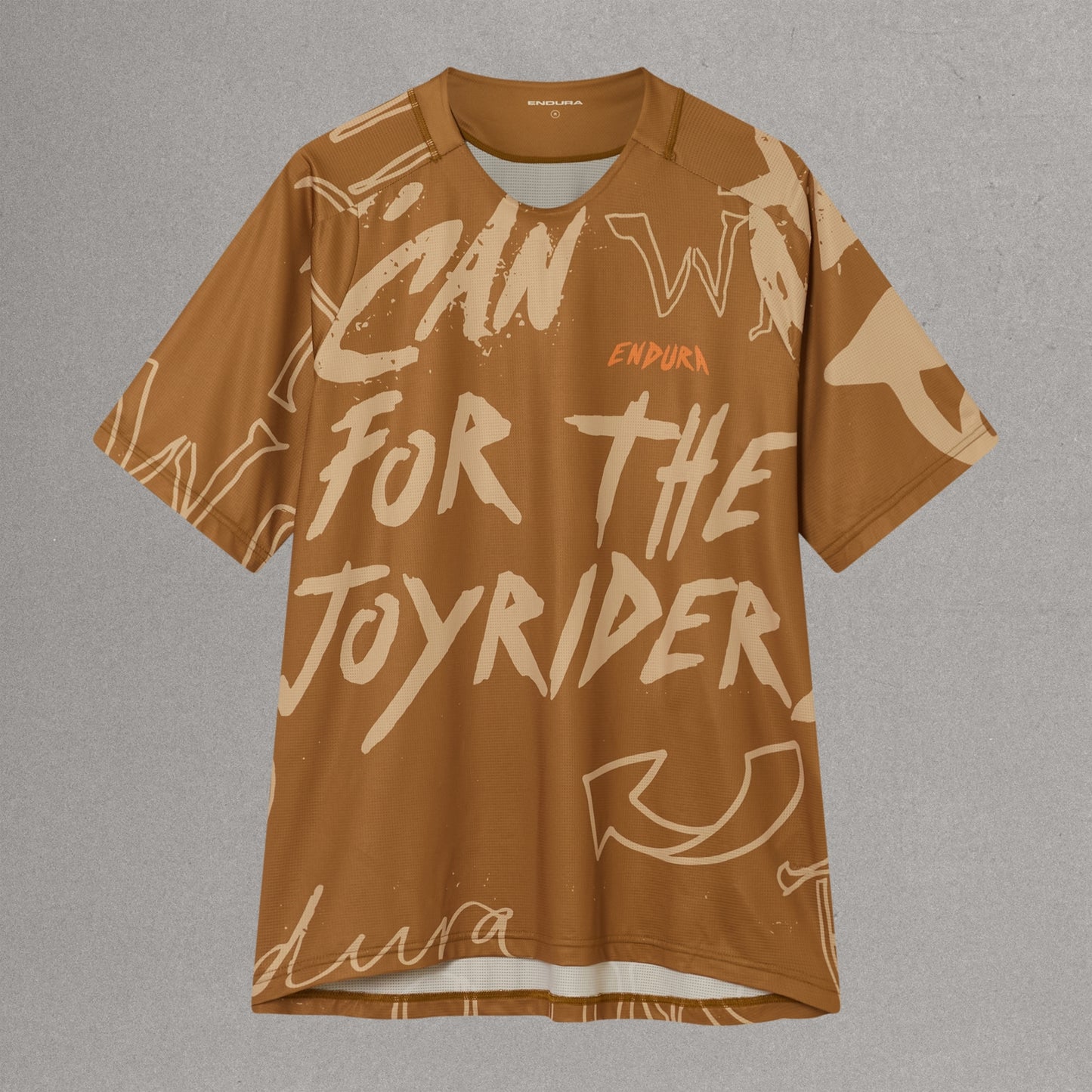 Maglia ENDURA SINGLETRACK PRINT Bronzo