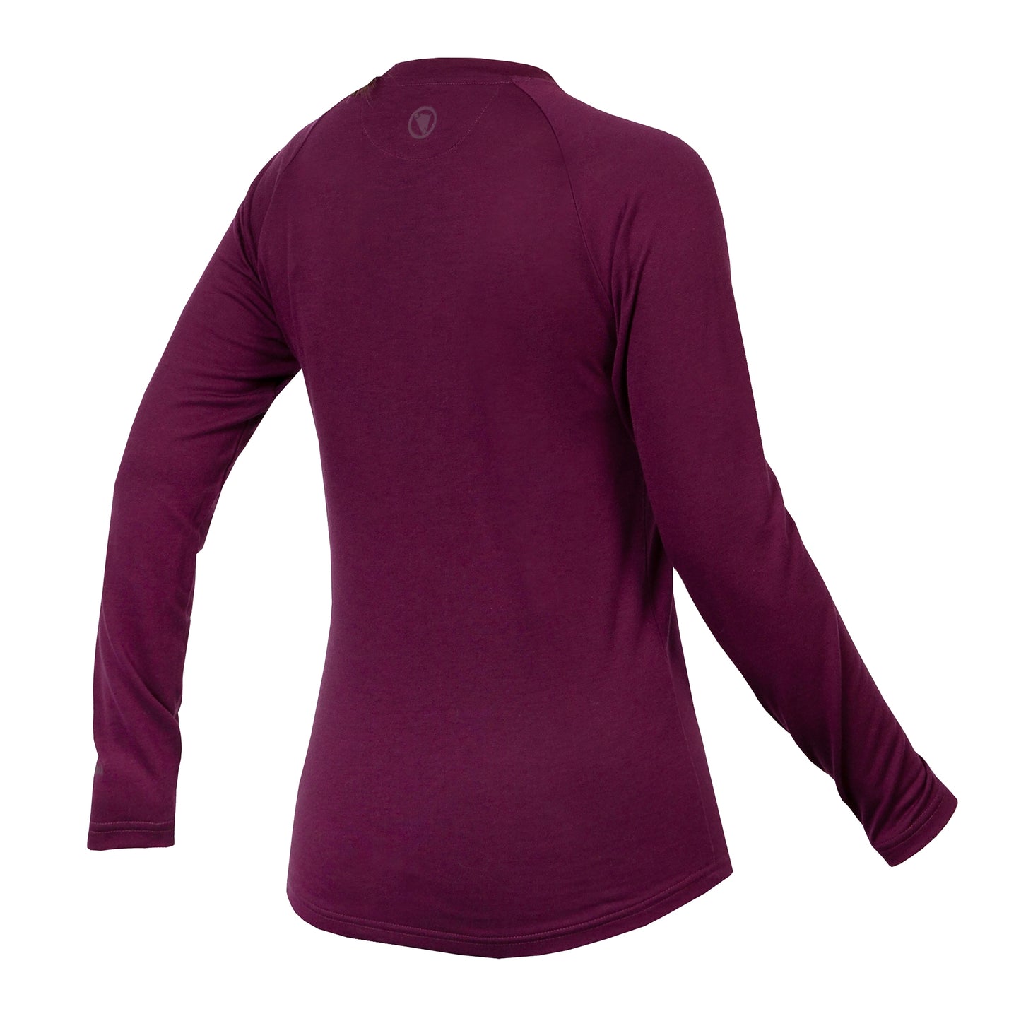 Intimo donna a maniche lunghe ENDURA BAABAA BLND Aubergine
