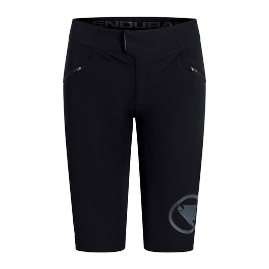 Pantaloncini ENDURA SINGLETRACK LITE da donna Nero