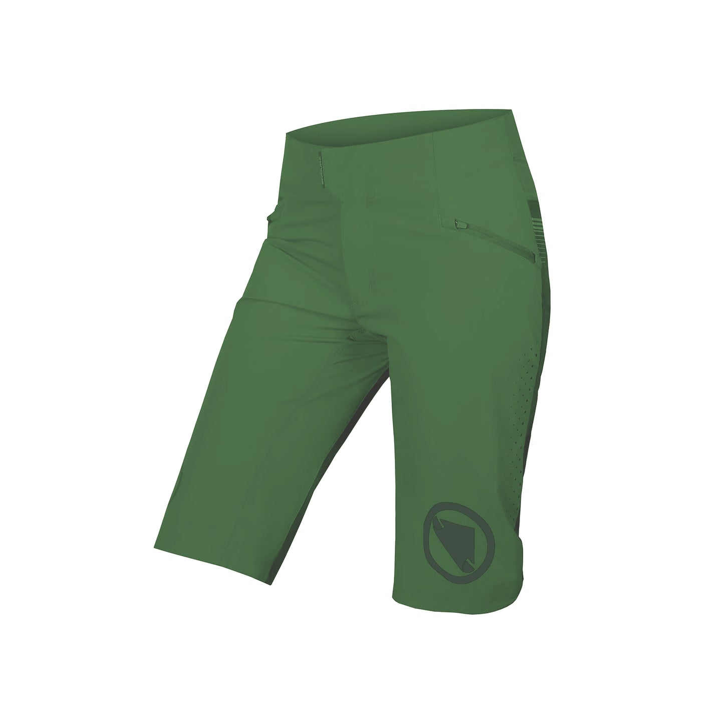 Pantaloncini ENDURA SINGLETRACK LITE da donna Verde