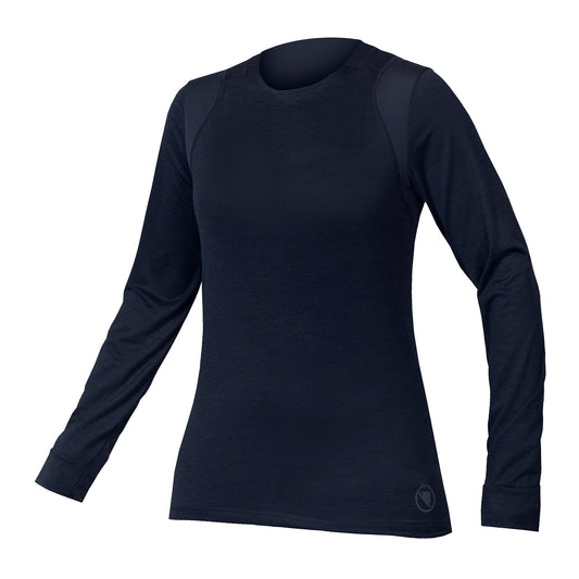 Maglia a maniche lunghe ENDURA SINGLETRACK Donna Navy