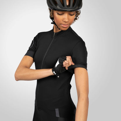Maglia ENDURA FS260 Donna Maniche Corte Nero