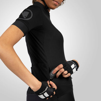 Maglia ENDURA FS260 Donna Maniche Corte Nero