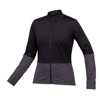 Maglia ENDURA FS260 JETSTREAM Donna Maniche Lunghe Nera