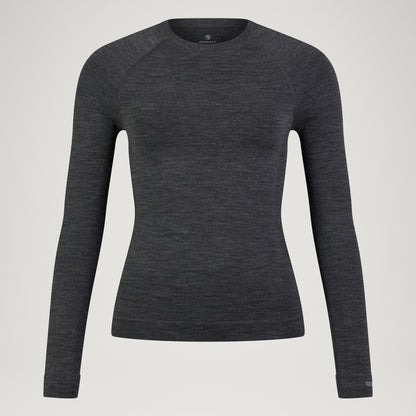 Intimo ENDURA BAABAA PRO Maniche Lunghe Donna Grigio