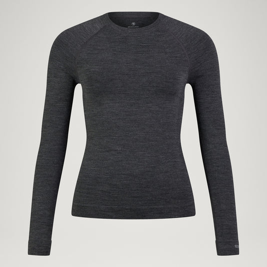 Intimo donna ENDURA BAABAA PRO manica lunga Grigio