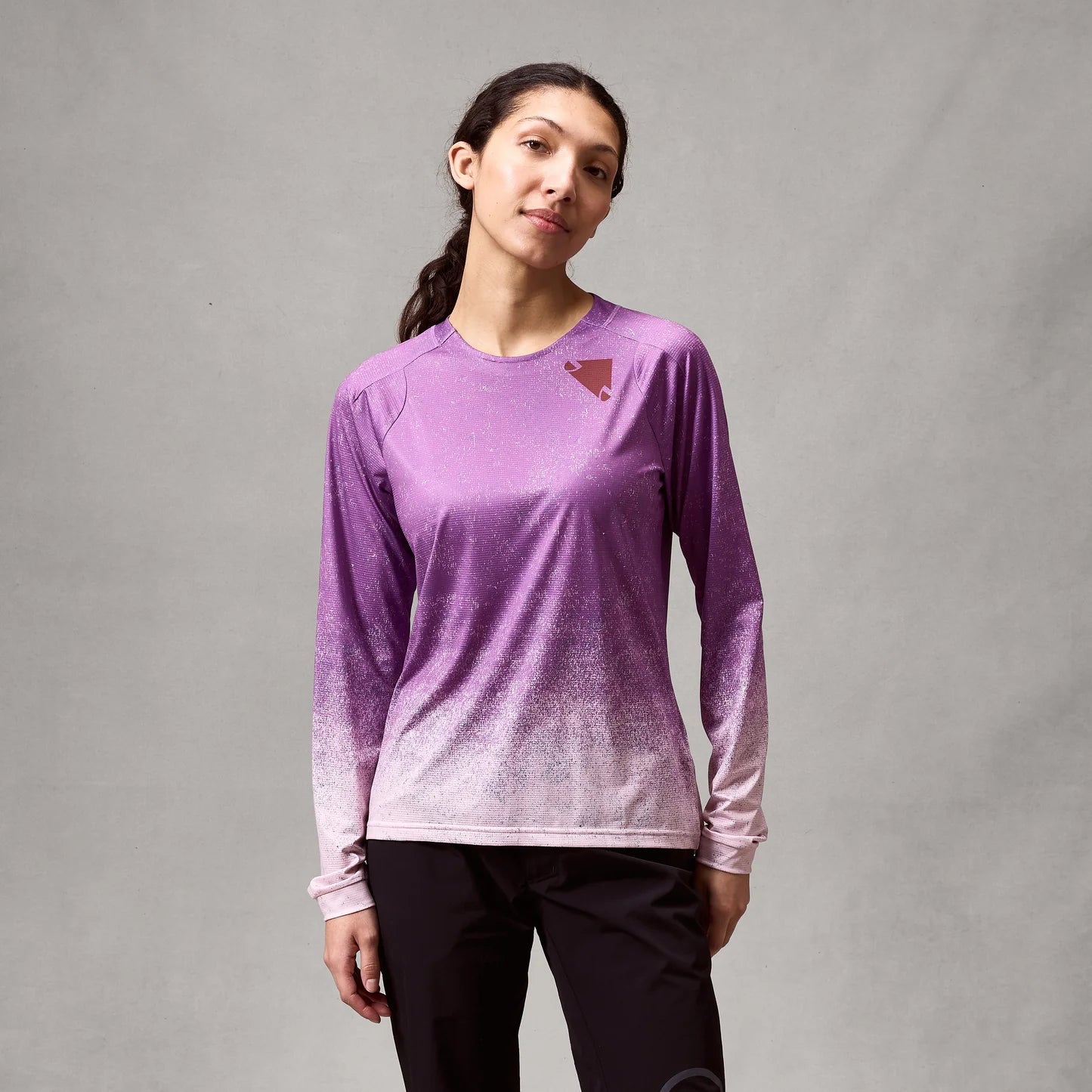 Maglia a maniche lunghe ENDURA SINGLETRACK PRINT ENP Donna Viola