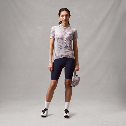 Maglia ENDURA PRO SL PRINT GTI Maniche Corte Donna Titanium