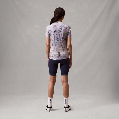 Maglia ENDURA PRO SL PRINT GTI Maniche Corte Donna Titanium