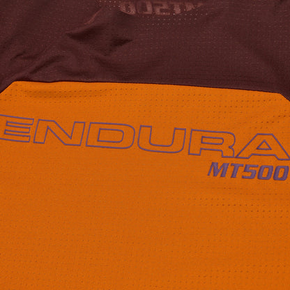 Maglia ENDURA MT500 BURNER Junior Manica Lunga Arancione