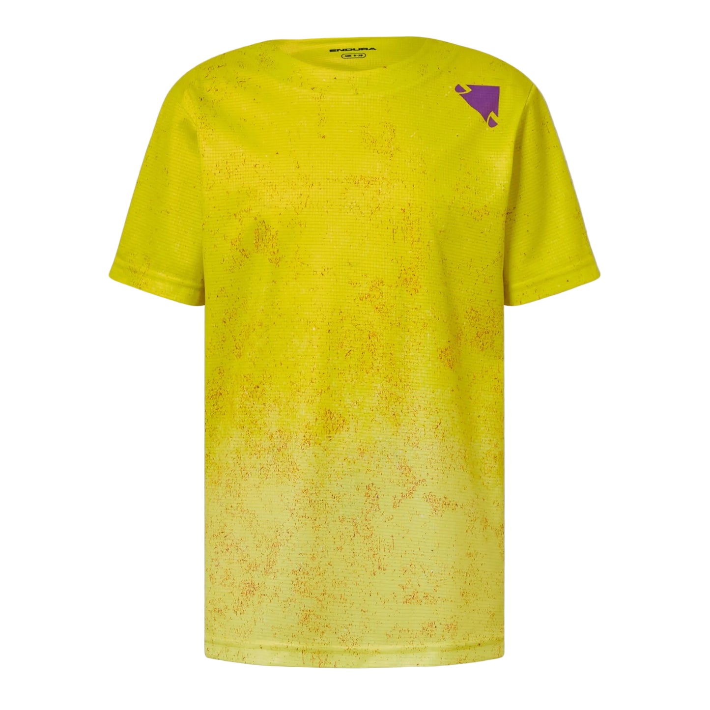 ENDURA SINGLETRACK Junior Maglia a manica corta giallo