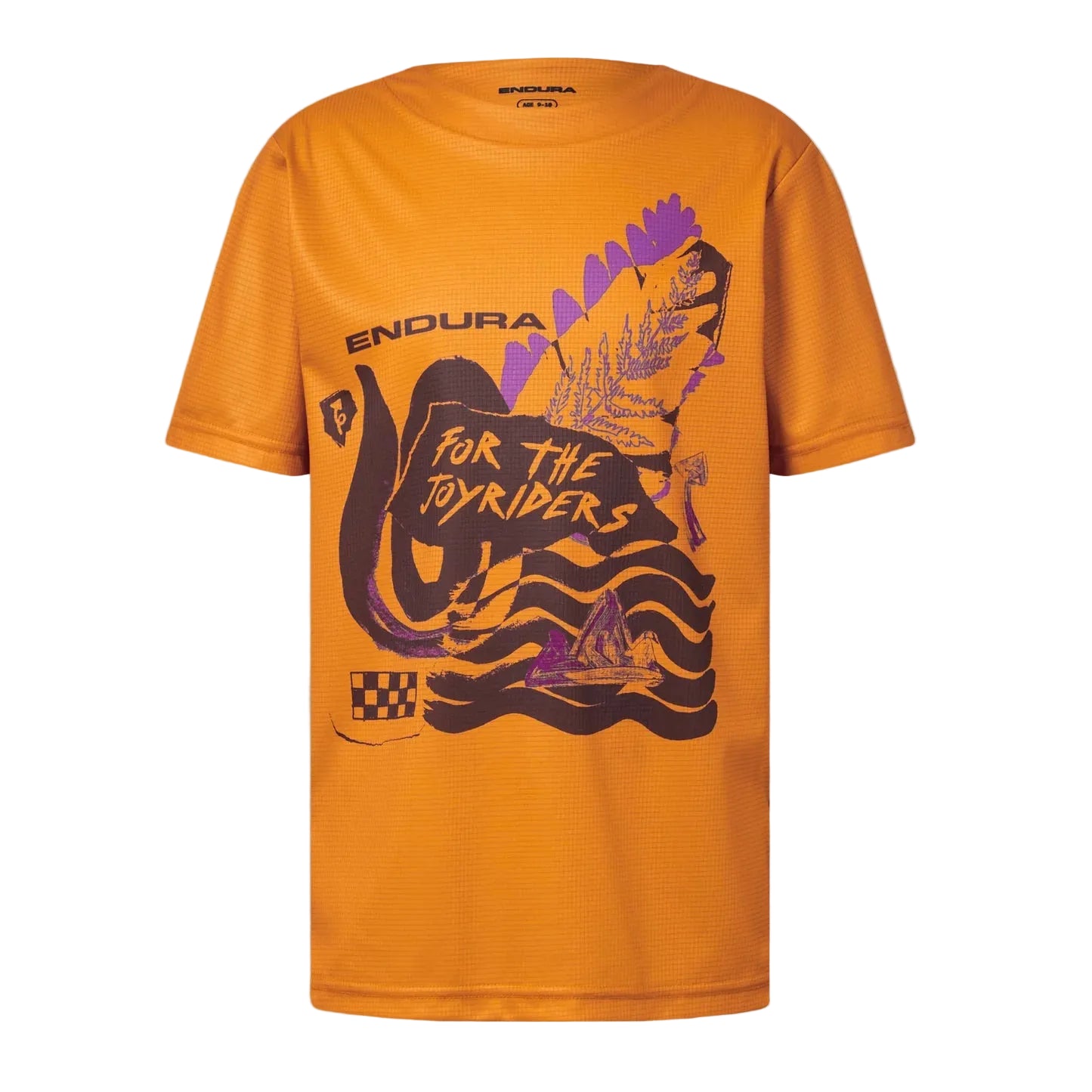 ENDURA SINGLETRACK CORE ENO Junior Maglia a manica corta Arancione