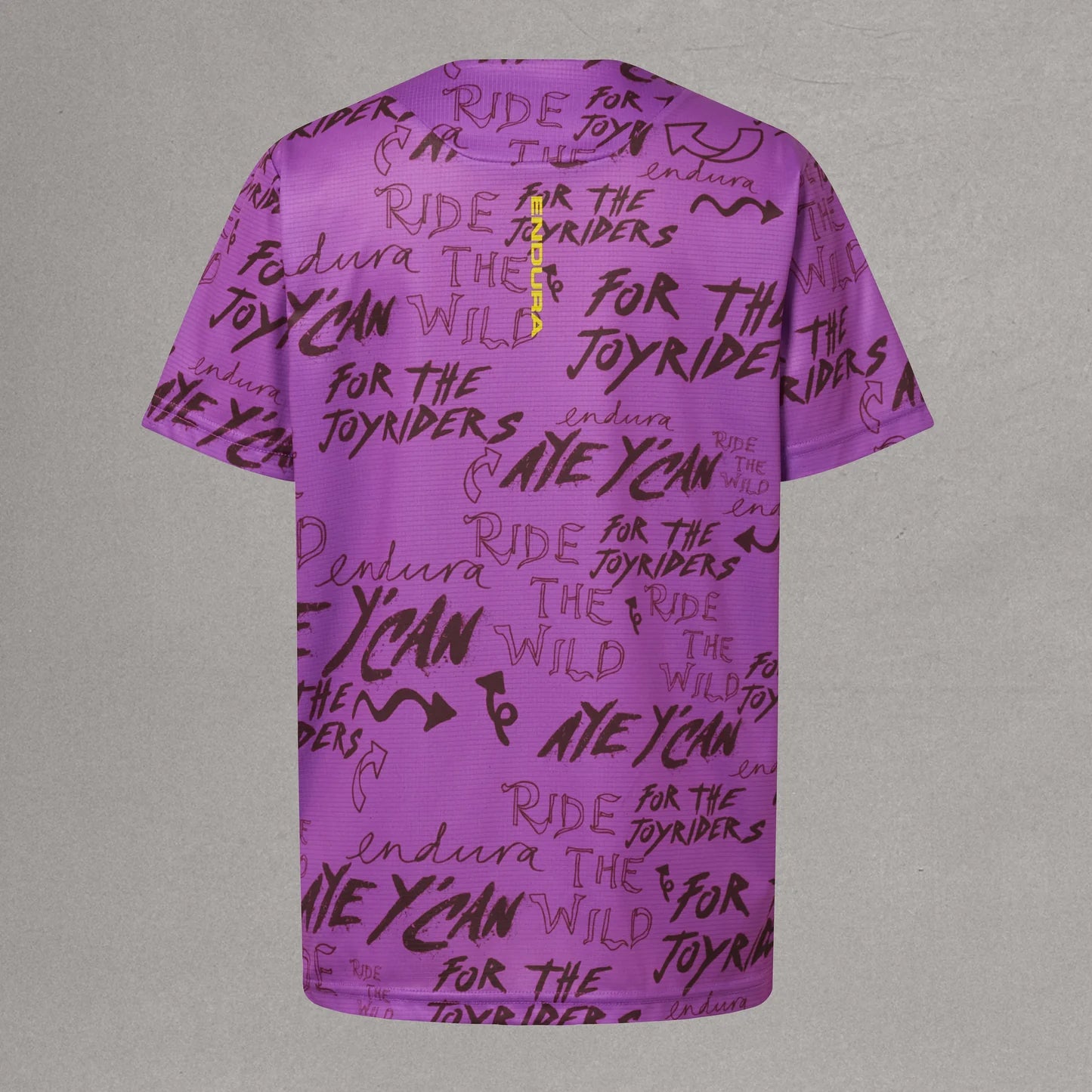 ENDURA SINGLETRACK Junior Maglia a maniche corte viola