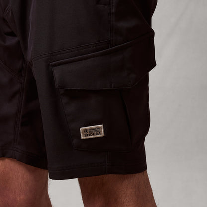 Short ENDURA LOOP CARGO Nero