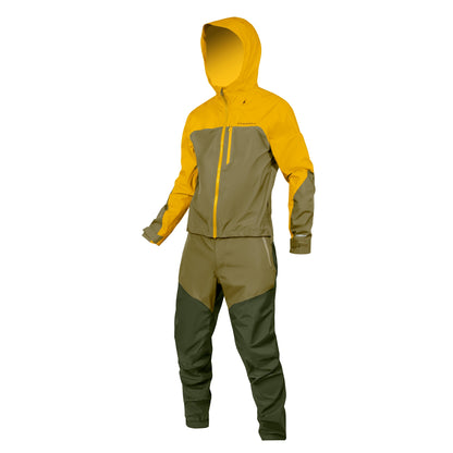 Tuta ENDURA SINGLETRACK WATERPROOF Kaki/Senape