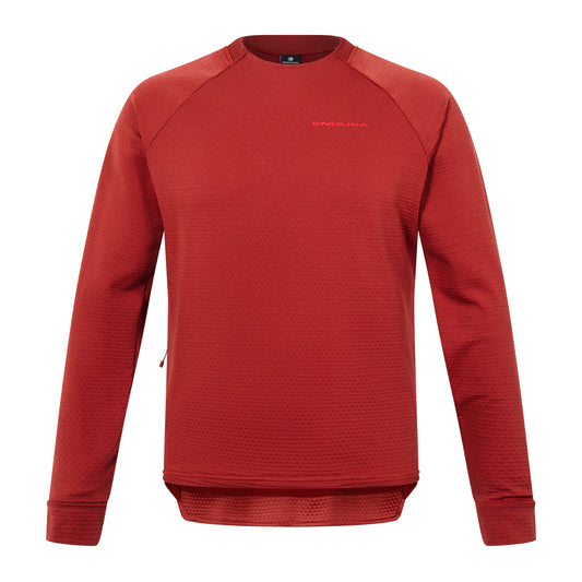 ENDURA SINGLETRACK FLEECE Maglia a maniche lunghe Brick
