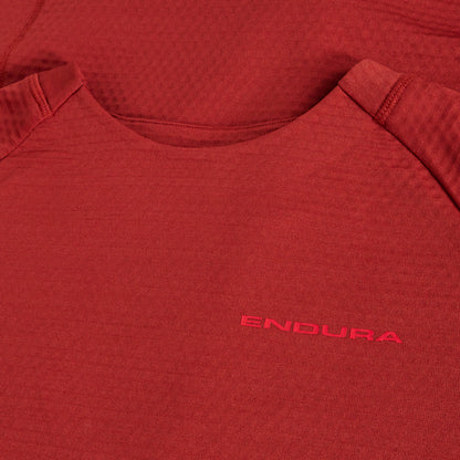 Maglia ENDURA SINGLETRACK FLEECE Maniche Lunghe Mattone