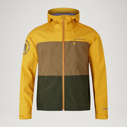 Giacca ENDURA SINGLETRACK WATERPROOF II Senape