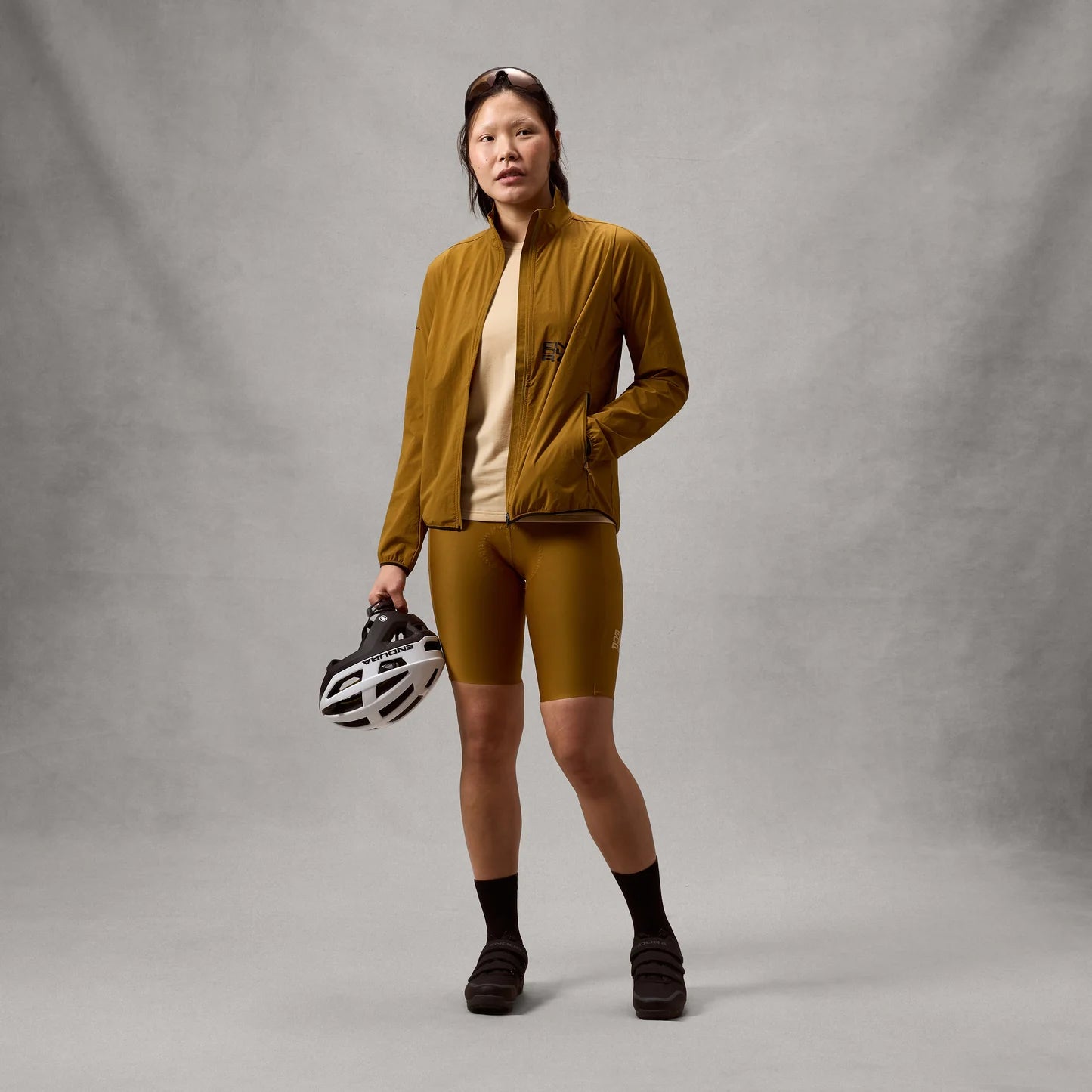 Giacca ENDURA ALLTRACK RIDE PACKABLE Donna Bronzo