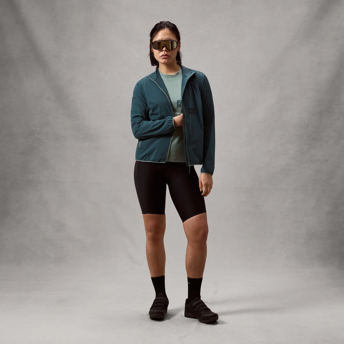 Giacca ENDURA ALLTRACK RIDE PACKABLE Donna Teal