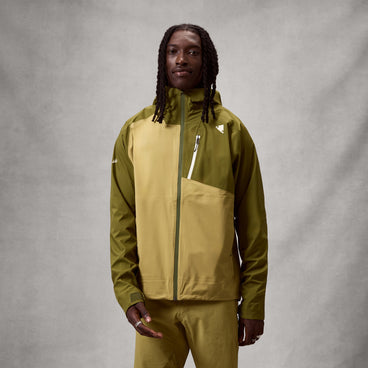 Giacca impermeabile ENDURA ALLTRACK ROUT gialla/verde