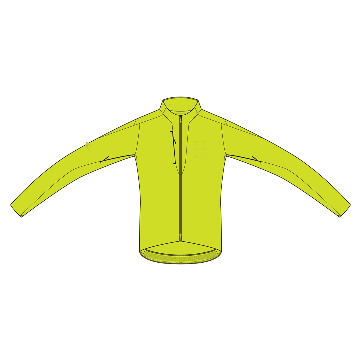 Giacca ENDURA ALLTRACK RACE WIND Giallo