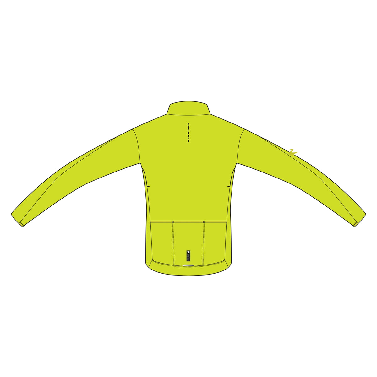 Giacca ENDURA ALLTRACK RACE WIND Giallo