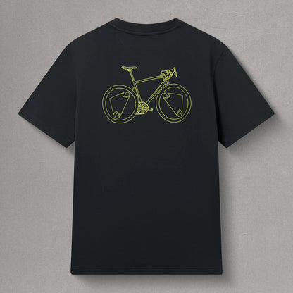 T-Shirt ENDURA PEDAL POWER GRAPHIC Carbon Grigio