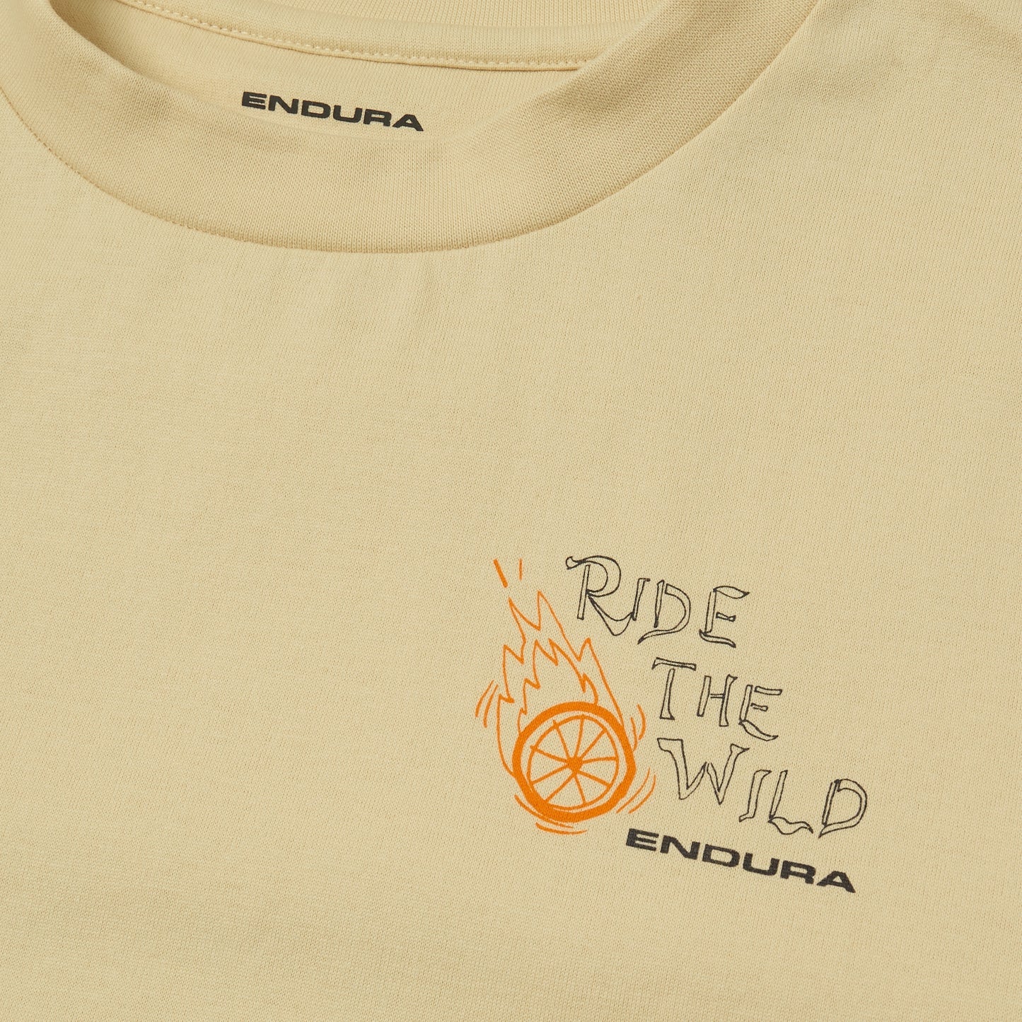 Maglietta ENDURA RIDE THE WILD GRAPHIC Sand