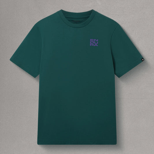 Maglietta ENDURA STACKED LOGO GRAPHIC Teal