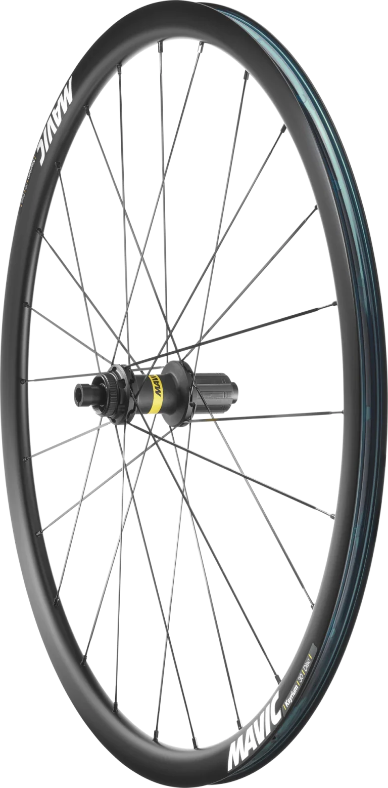 Coppia di ruote MAVIC KSYRIUM 30 DISC con pneumatici (bloccaggio centrale)