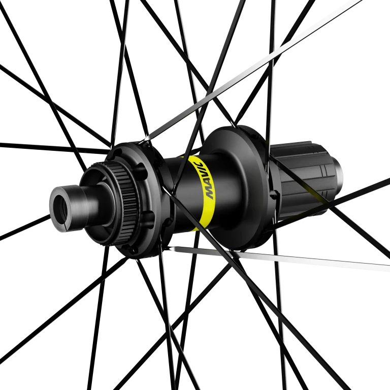 Coppia di ruote MAVIC KSYRIUM S DISC con pneumatici (blocco centrale)