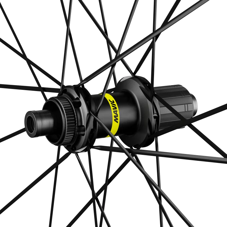 Coppia di ruote MAVIC KSYRIUM SL DISC con pneumatici (bloccaggio centrale)