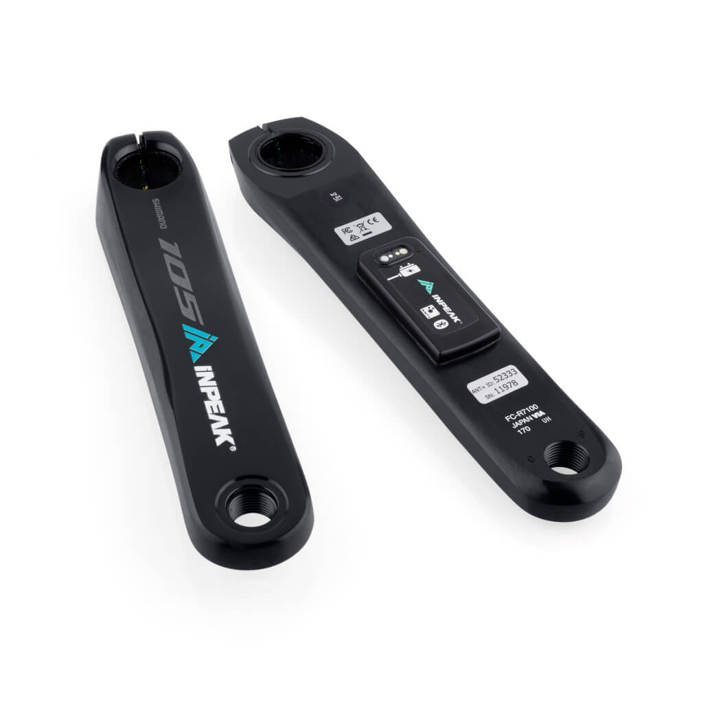 Pedivella sinistra con misuratore di potenza INPEAK POWERCRANK-E Shimano 105 R7100