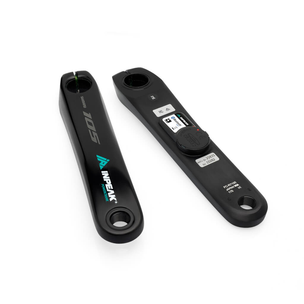 Pedivella sinistra con misuratore di potenza INPEAK POWERCRANK Shimano 105 R7100