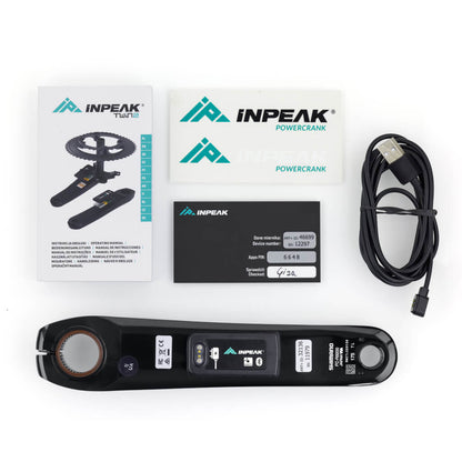 Pedivella sinistra con misuratore di potenza INPEAK POWERCRANK-E Shimano Dura-Ace R9200